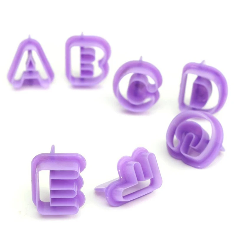 

40Pcs Alphabet Letter Cookie Cutters Cake Decorating Molds Sugarcraft Chocolate Moulds Baking Accessories Mywishlist