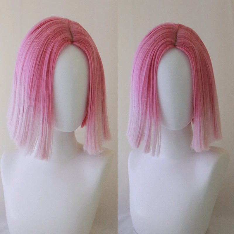 Градиентный розовый кавайный телефон в стиле Харадзюку Сакура крутая короткая