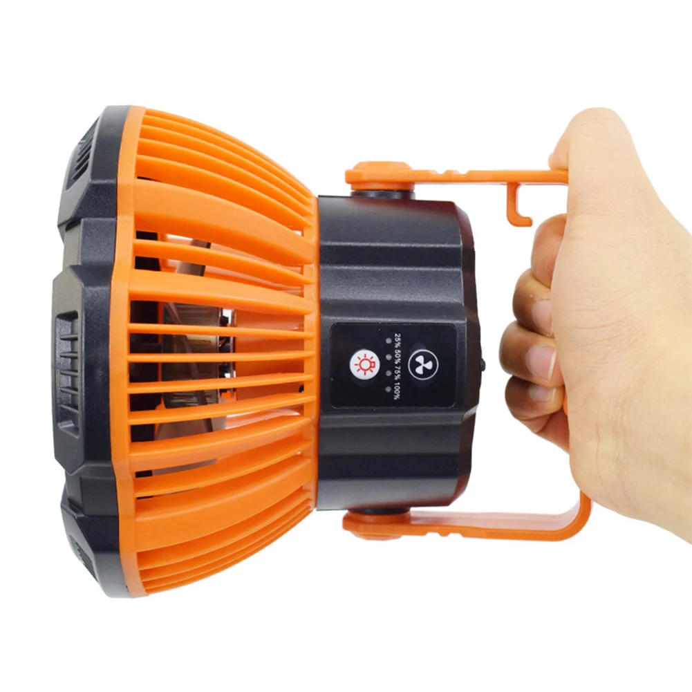 

Multifunctional Camp Fan Adjustable Usb Chargeable Mini Portable Desk Fans Battery Small Cooler Home Travel Outdoor Light