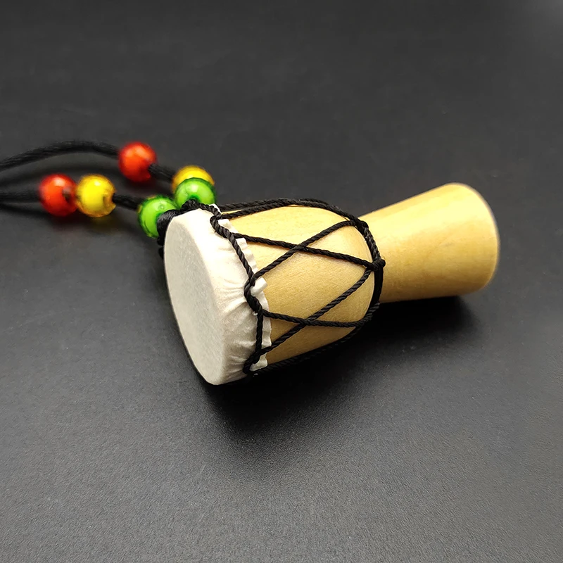 Мини барабанщик Jambe индивидуальный кулон Djembe перкуссионный музыкальный