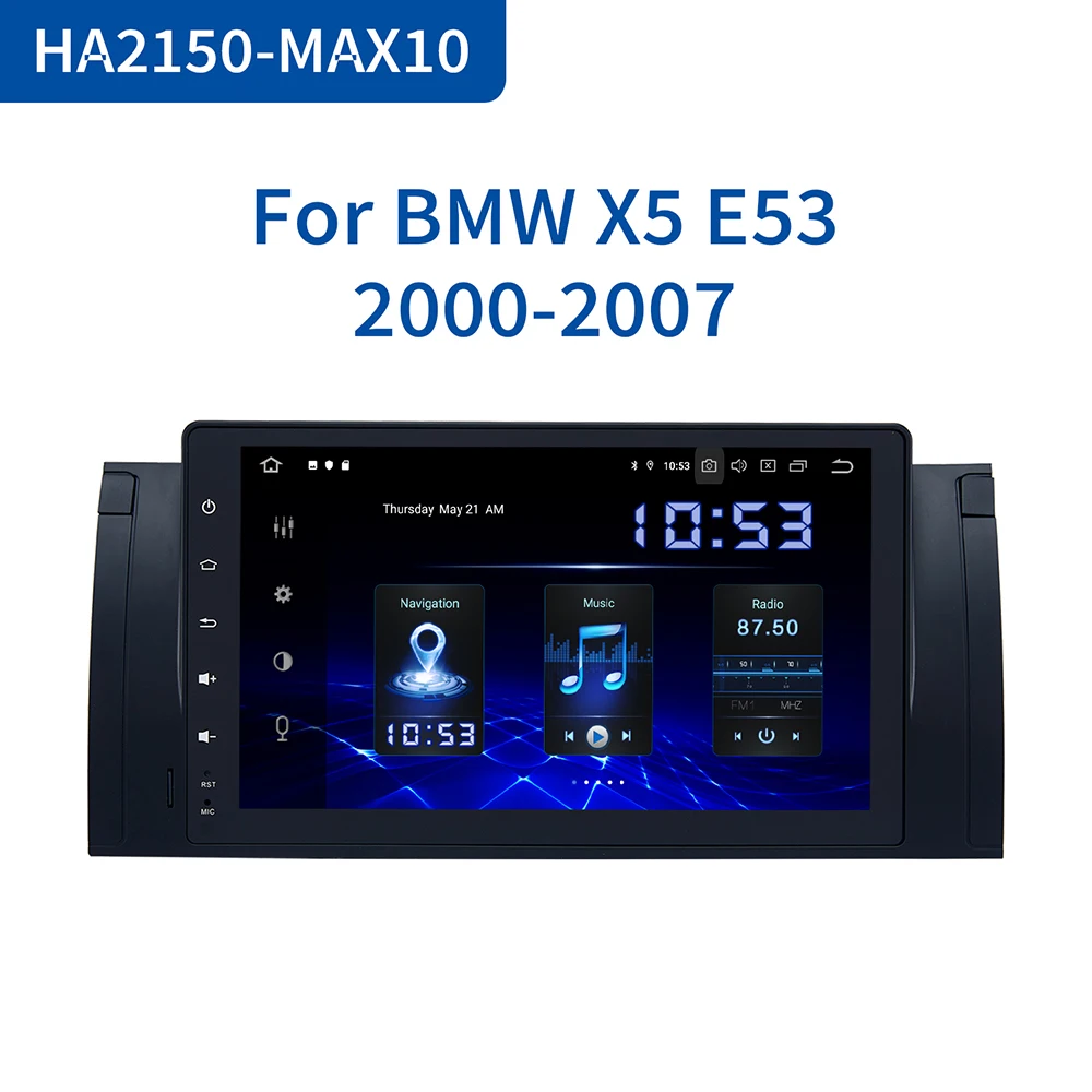 Dasaita 9 &quotIPS сенсорный экран Android 10 0 автомобильное радио для BMW E39 E53 X5 DSP стерео