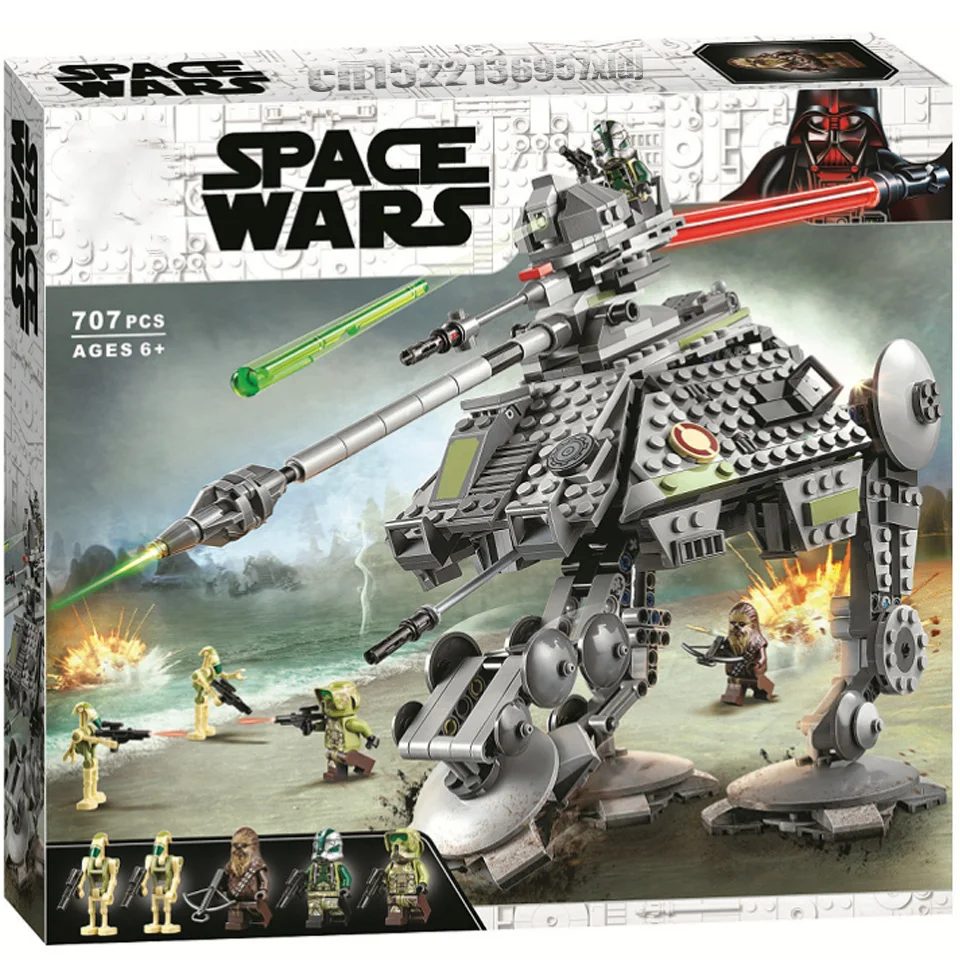 

2020 New 707pcs The Tantive Iv Rebel Blockade Runner Model Building Blocks Fit 75244 Wars Toys Kid Gift Children