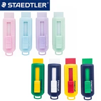 1pcs staedtler 525 ps1p s professional drawing telescopic push pull replaceable core eraser macarons eraser