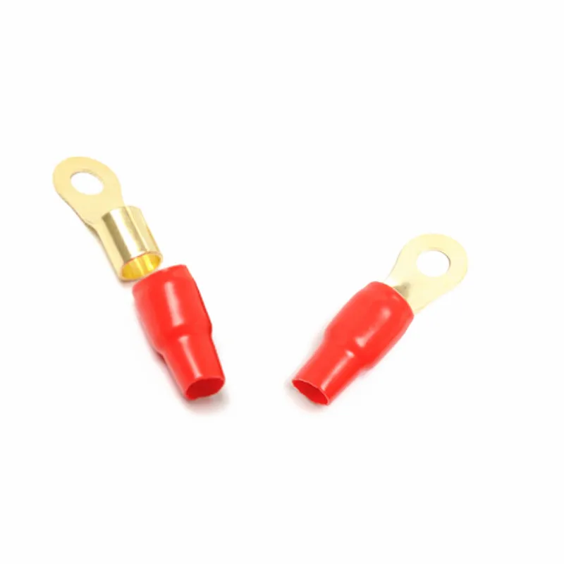20 шт./лот 4GA 8GA Латунные разъемы для автомобильного аудио питания заземления