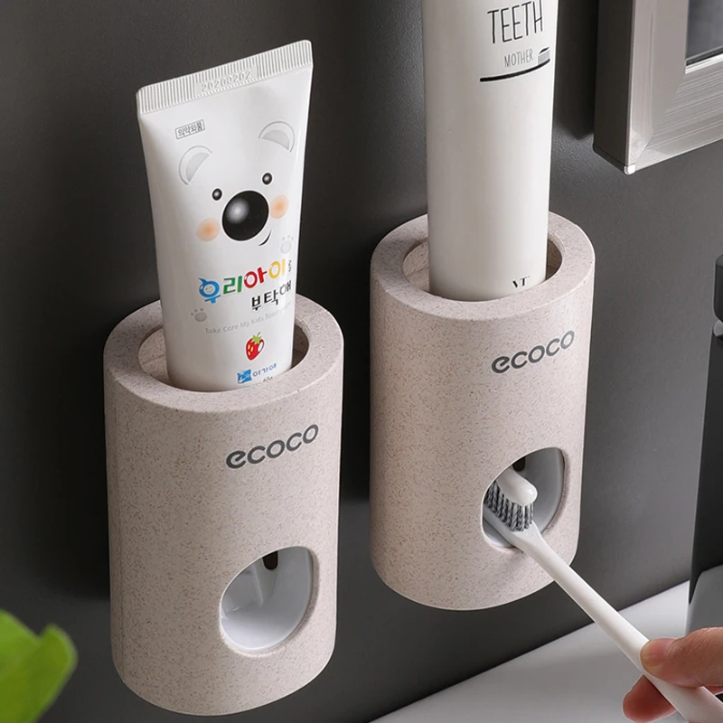 

Wall Mounted Automatic Toothpaste Dispenser Toothpaste Squeezers Self-adhesive Bathroom Accessories dispensador pasta dientes
