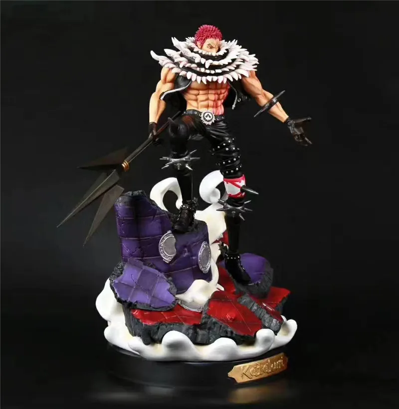 37cm Anime Katakuri GK Statue Figurine Charlotte pvc Figure Model Toys Doll |