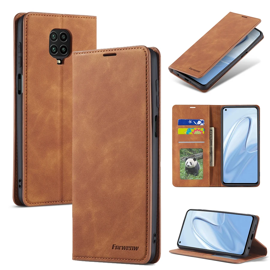 Чехол для Redmi Note 9 s Pro кожаный чехол книжка с магнитной застежкой Xiaomi Mi 7 8 note9 Max