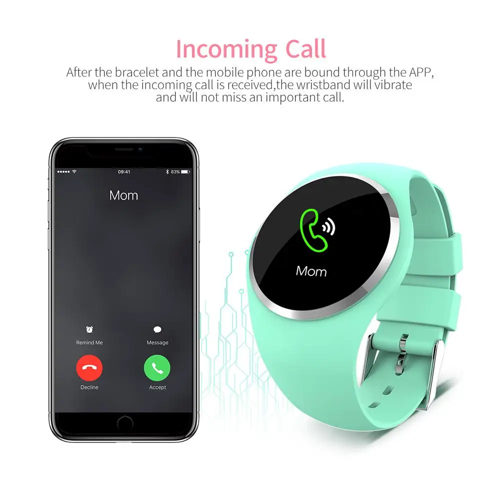 OUTMIX мужские и женские умные часы в режиме реального времени пульсометр кровяное