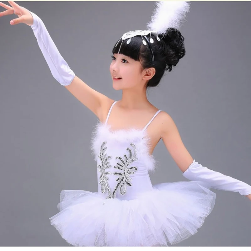2018 Профессиональный белого цвета для девочек из балета &quotЛебединое озеро&quot