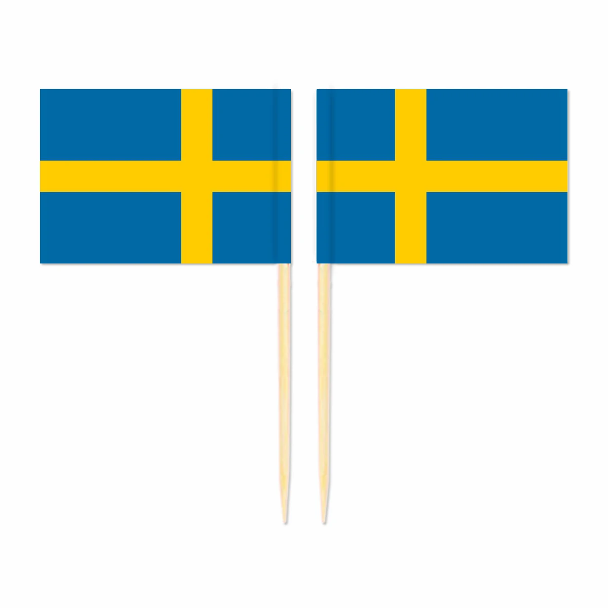

Шведский флаг зубочисток x см, топпер для торта, праздничный кекс, свадебные принадлежности для будущей матери, прекрасные украшения для выпечки и десерта