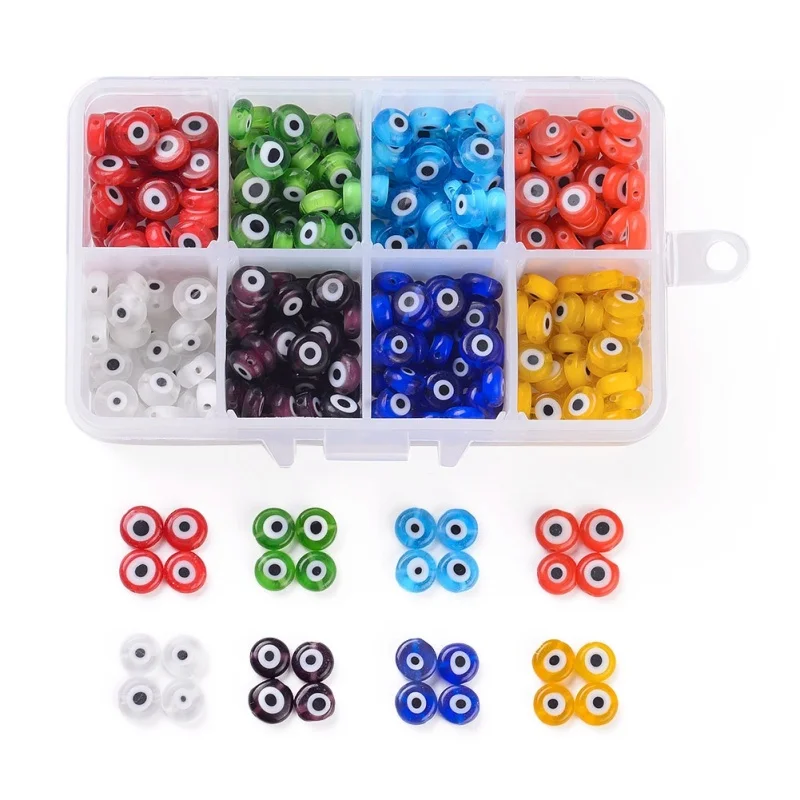 1 коробка разные цвета ручная работа фонарь лампочка лампочки 6 мм 8 10 отверстие: