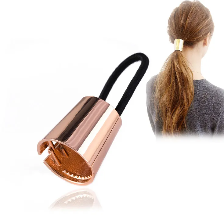 Ретро стиль заколка для волос из сплава конский хвост пряжка аксессуары Золотой