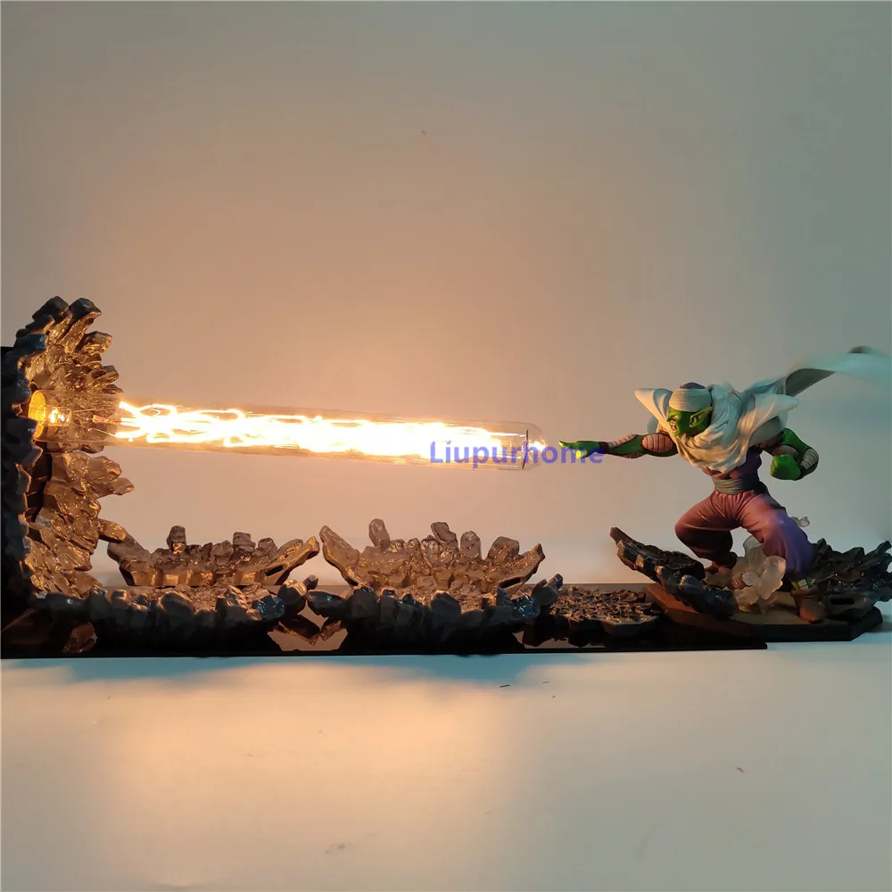 

Children Led Night Light Dragon Ball Z Piccolo Makankosappo Led Nightlight for Hoom Dragon Ball Super Piccolo Cannon Lampara MY