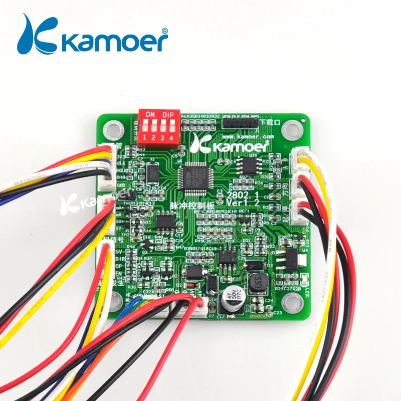 Kamoer DC 24V 2802 контроллер импульсного генератора работает с шаговым двигателем