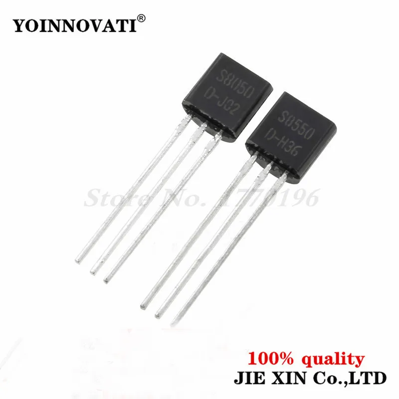 50 шт. транзисторы Bipolares BJT S8550 8550 SS8550 TO92 PNP 2 Вт A/P TO 92 Оригинал novo|pnp transistor|p p |