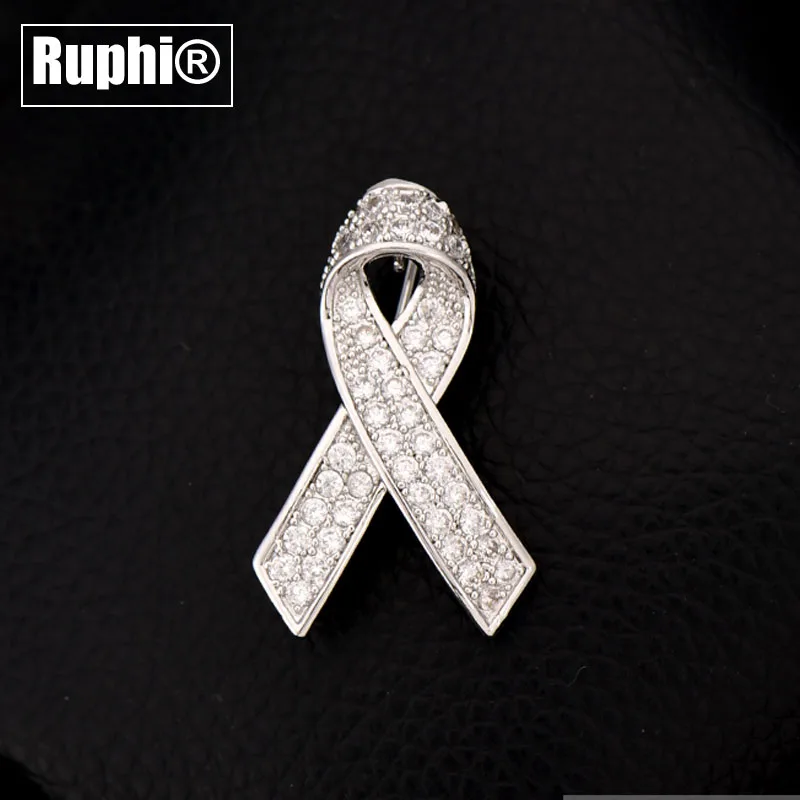 Значок из высококачественной Красной ленты циркона Женские аксессуары простая