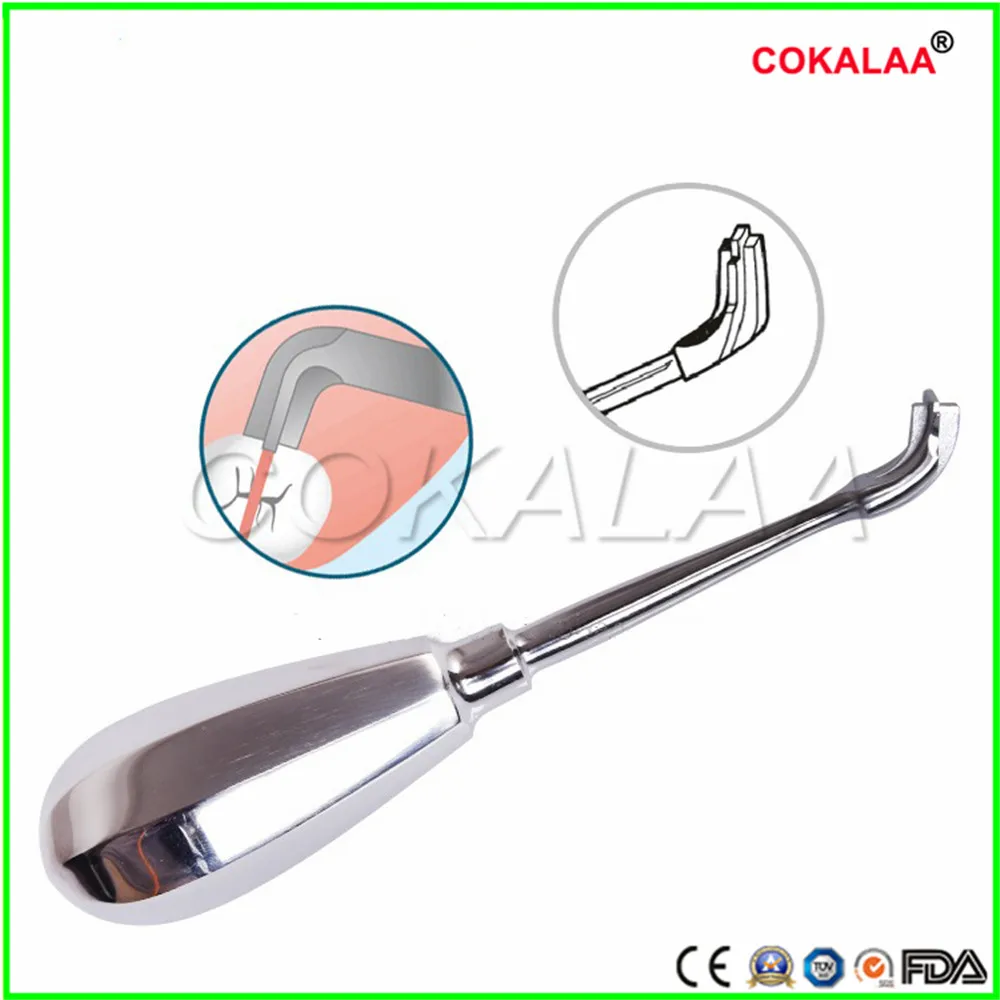 Dental Tooth Extraction Elevator Metal Handle Non-Slip Minimally Invasive Cross | Красота и здоровье