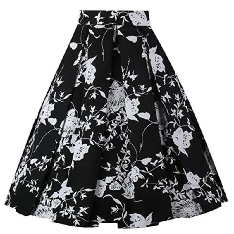 

High Waist Lemon Floral Polka Dot Printed HepburnY2K JK School Casual Skater 2021 Sunflower Women Cotton Short Pleated Skirts