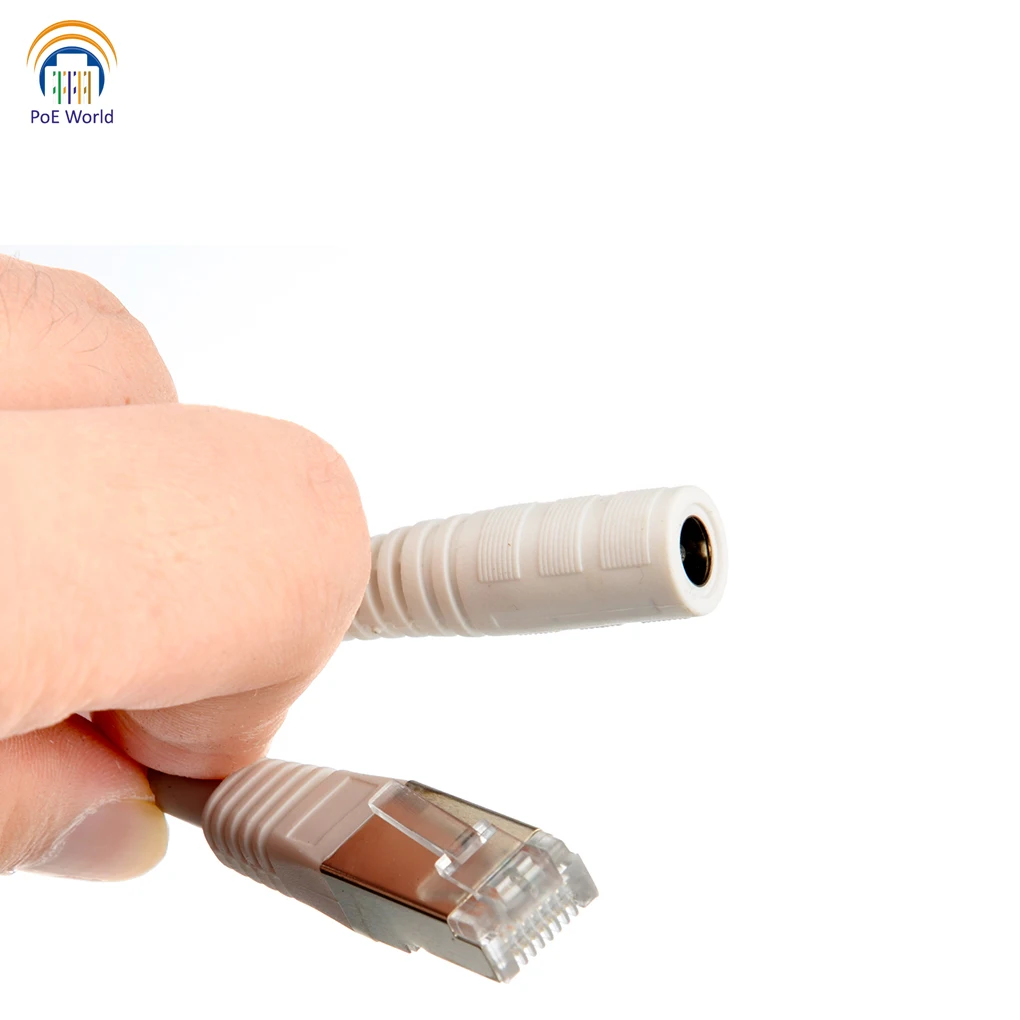 10pcs PoE injector RJ-45 connector Gigabit adapter powering any Router BOARD over Ethernet | Безопасность и защита