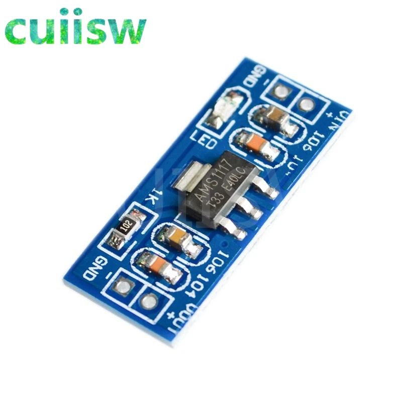 10 шт. модуль питания LM1117 AMS1117 4 5-7 в с поворотом 3 В 5 0 для Arduino bluetooth Raspberry pi |