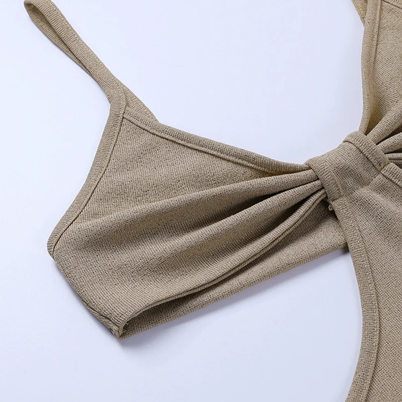 

Female Sexy Halter Back Elegant Slim Night Sling Dress