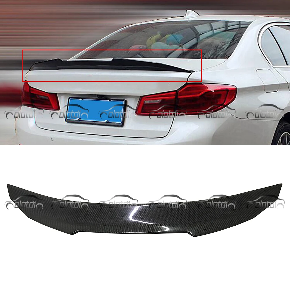 Автомобильный тюнинг из углеродного волокна задний Багажник крыло губ спойлер