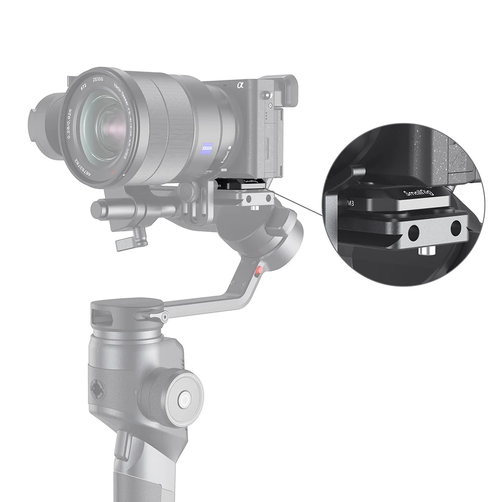 Быстросъемная подставка SmallRig для камеры Moza AirCross 2 стабилизатор шарнирного