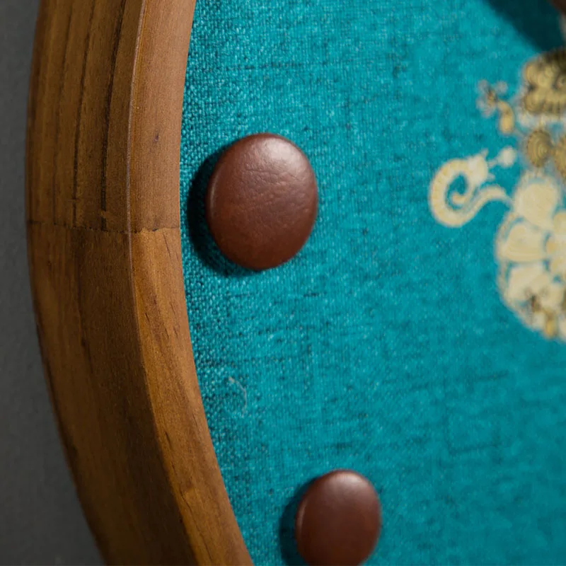 Американские настенные часы из твердой древесины скандинавские креативные