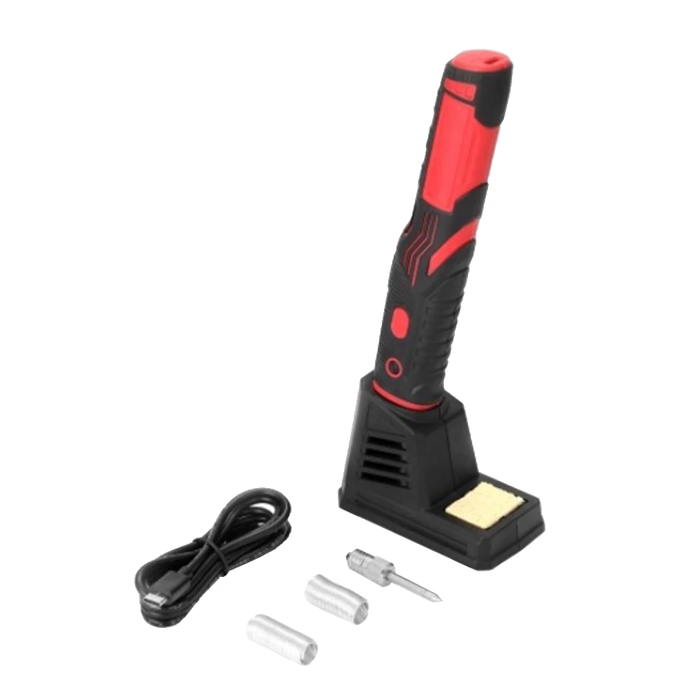 

Portable USB Charging Welding Wireless Mini Home Electric Soldering Iron Set Multifunctional With LED Light Tools Professional