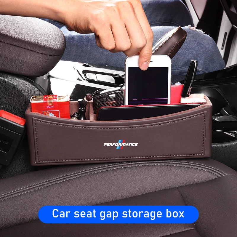 car seat gap storage box car organizer gap slit filler holder for wallet phone auto car interior accessories free global shipping