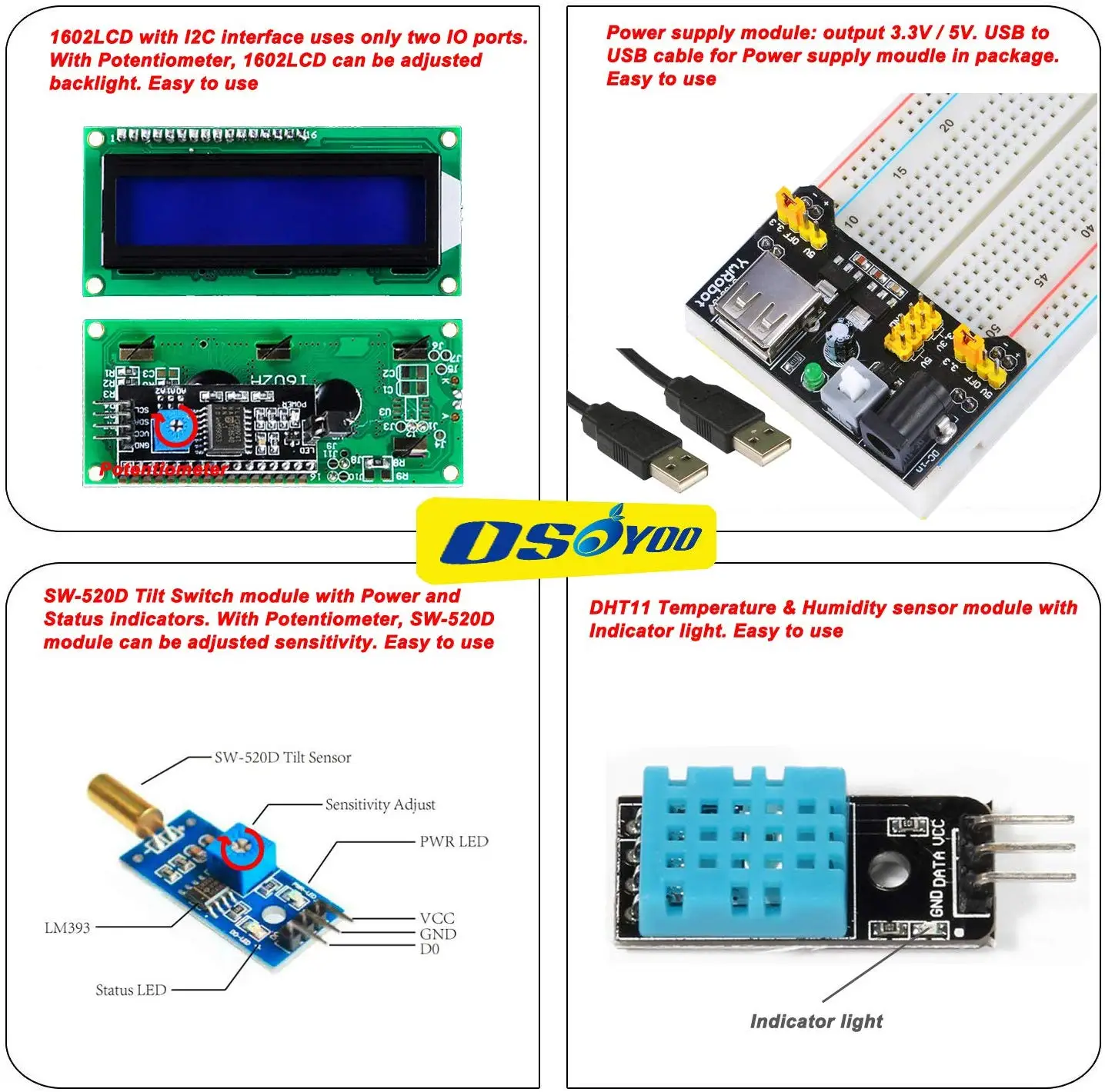 Raspberry Pi 3 Starter Kit DIY Электронный RPi обучающий комплект для начинающих дисплей pca9685 с кодом C/питона и видеоуроком