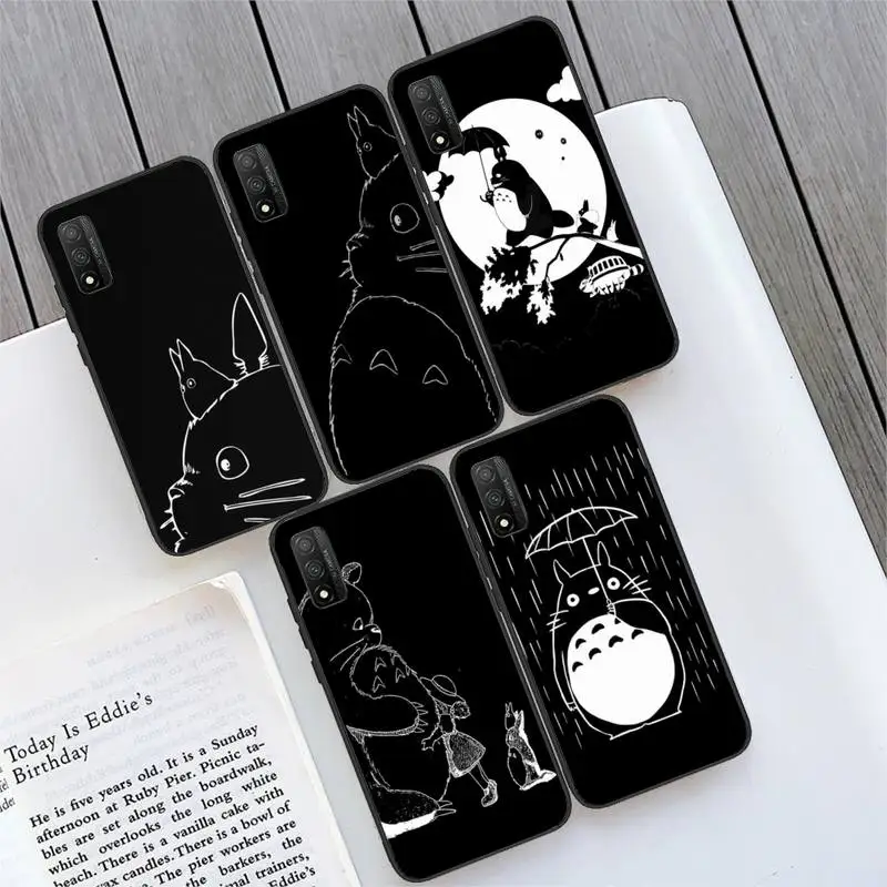 

Studio Ghibli Totoro Phone Case for Xiaomi mi11 mi6 mi5x mix2 mix3 mi5 mi6plus mi10pro mi9 note 2 3 Funda coque cover