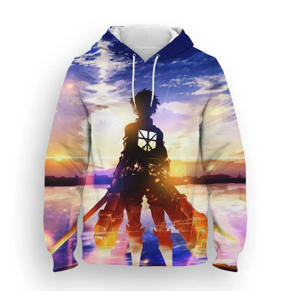 

Панковские топы, светящиеся в темноте, attack on titan мужская одежда Titan s атака худи свободного кроя из shingeki no kyojin толстовки для женщин аниме одежд...