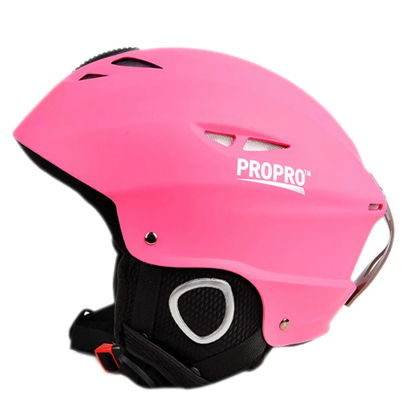 Pink PROPRO лыжный шлем Защита для мужчин лыжный шлем для сноуборда женщин для спорта на открытом воздухе Мотоцикл Велоспорт Скейтборд Катание на коньках защитный шлем - Цвет: Pink