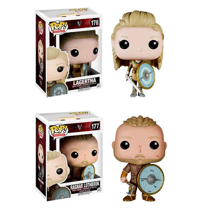 FUNKO POP Vikings LAGERTHA фигурки модель игрушки для детей рождественские подарки на день