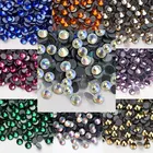 Качественные Стразы AAAA DMC для горячей фиксации Ss6 Ss10 Ss16 Ss20 Ss30 Стразы с плоской задней поверхностью для шитья и ткани одежды Новинка