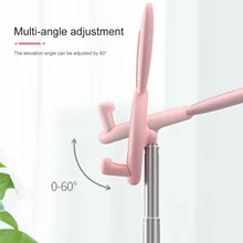 Ears Cute Bunny Tablet Stand Phone Holder Mobile Phone Accessories Desktop Rack Adjustable DQ-Drop