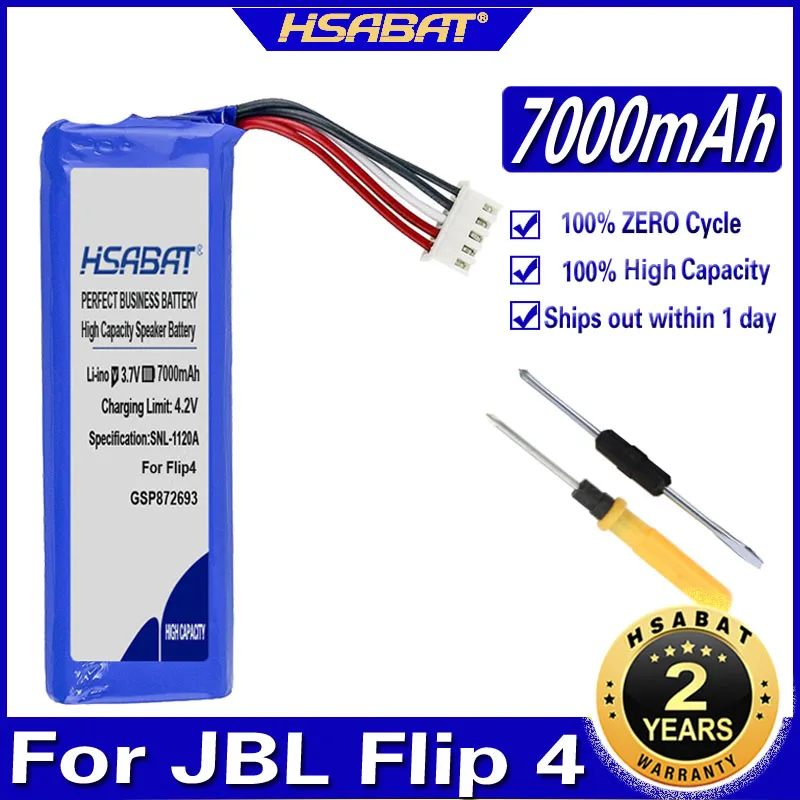 HSABAT GSP0931134 GSP1029102A ID998 01 GSP872693 Battery for JBL Flip 3 4 XTREME 1 2 Charge 2016 Boombox | Электроника
