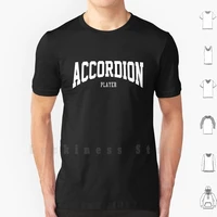 accordion player t shirt 6xl cotton cool tee accordion keyboard squeezebox music musical instrument player play concert live
