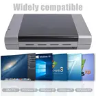 Чехол для 2,5-дюймового оптического привода, с USB 5,25 на SATA, EU адаптер, чехол для жесткого диска с поддержкой DVD, 16 скоростей, 8T, чехол для жесткого диска с записью