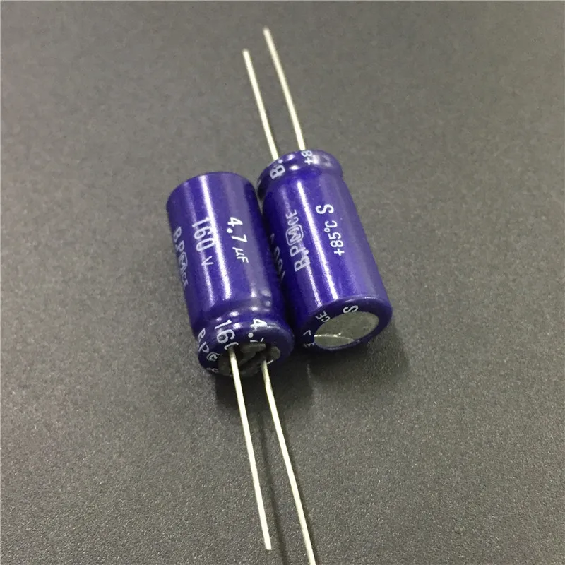 9 шт. 4 7 мкФ 160 в BP 10x20 мм 160V4.7uF высокое качество биполярный конденсатор|bipolar capacitor|high