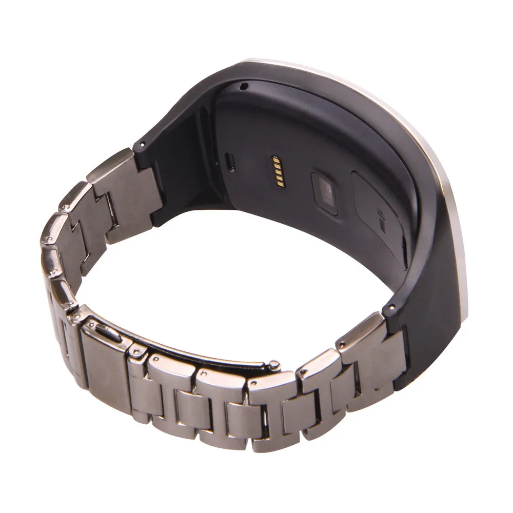 Stainless Steel Watch Band Wrist Strap Bracelet For Samsung Gear S Sm-r750 Black Silver Color Watches Holder Sport Accessories | Спорт и