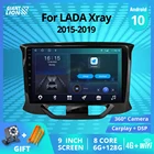 Автомагнитола 2DIN, Android 10 для LADA Xray 2015-2019, GPS-навигация, стерео приемник, DSP, мультимедийный проигрыватель, Автомобильное видео, NO 2DIN DVD