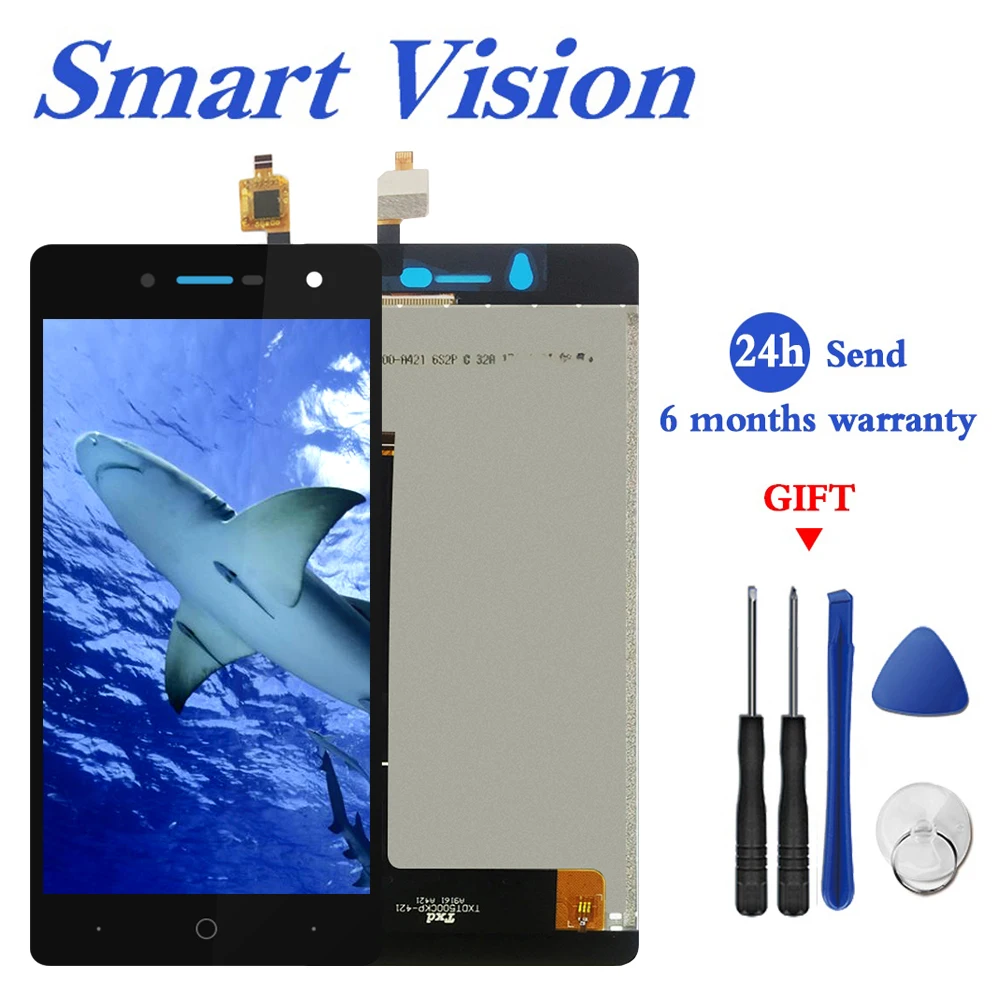 Для ZTE Blade L7 ЖК-дисплей и сенсорный экран 5 0 дюйма запасные аксессуары инструменты