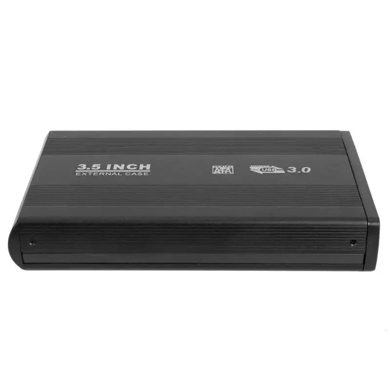 3.5 inch USB 3.0 to SATA SSD Hard Drive Enclosure 480Mbps External Solid State Hard Disk Box 5-Gbps External Port HDD Case