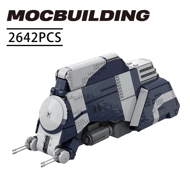 

Star Movie MOC CIS Multi-Troop Transport (MTT) Space Wars MOC building block Set Assembly Model Puzzle collection Bricks toys