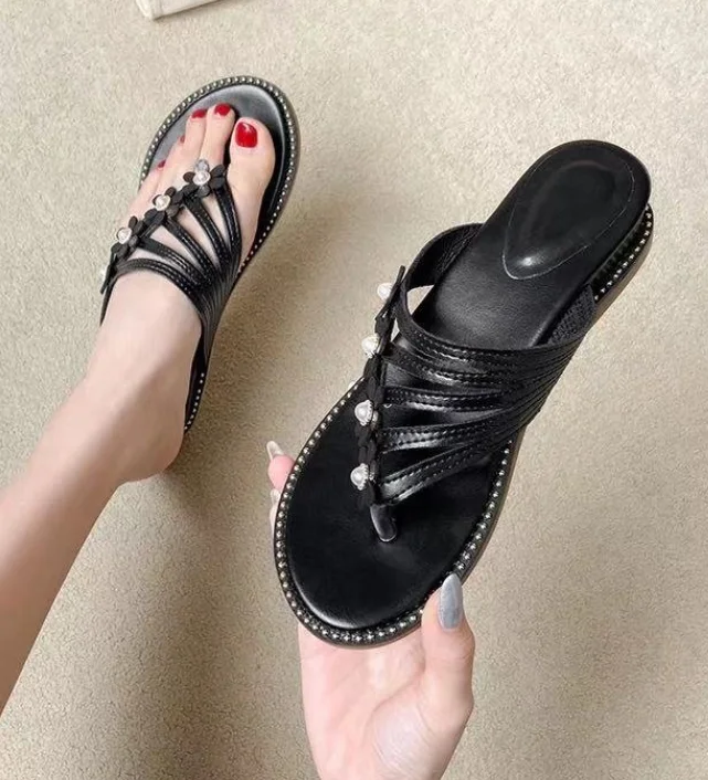 

2021 sandals women summer new fashion women sandals flat shoes fashion summer sandals fashion comfortable flip flops