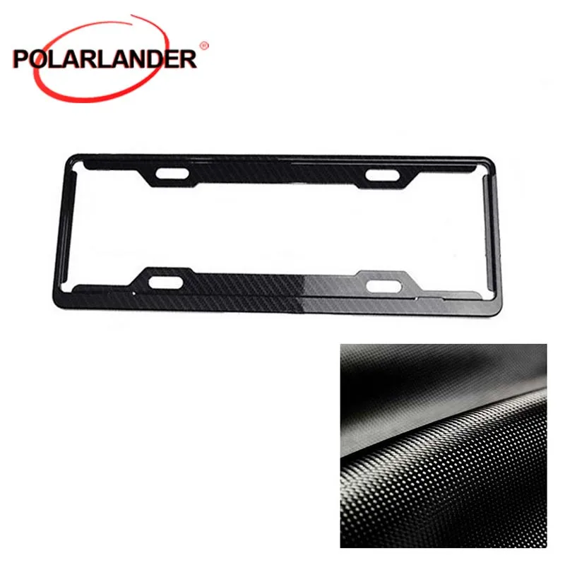 Рамка для номерного знака автомобиля из углеродного волокна китайский Размер