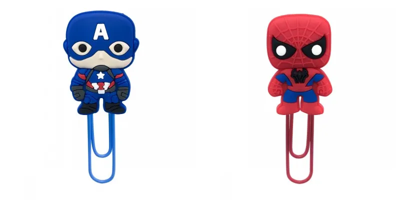 4058-11 12 mix25pcs 25 шт. Marvel Мстители закладки для детская бумага зажимы школьные офисные канцелярские страницы держатель для учеников подарок на день рождения - Цвет: 4058-11 12 mix25pcs