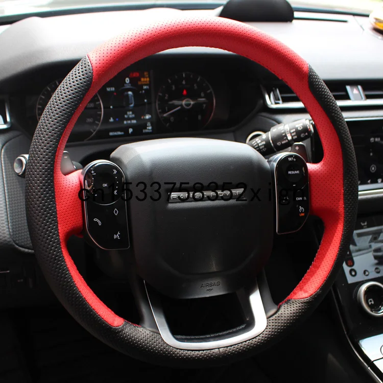 

For Land Rover range rover Sport Edition Executive Star Pulse discovery 5 4 Aurora hand-stitched leather steering wheel cover